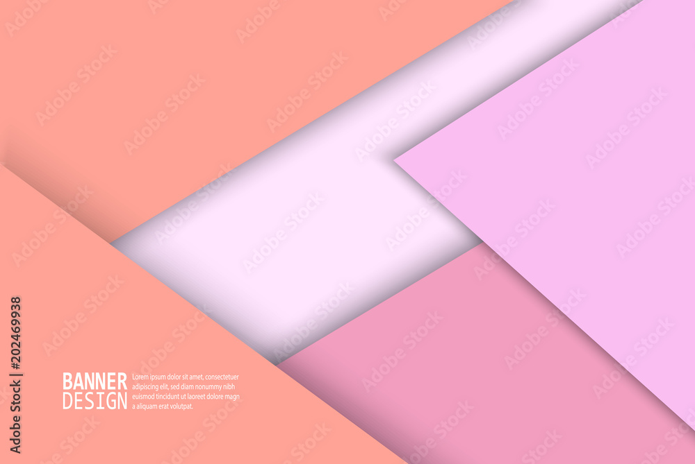 Illustration of unusual modern material design.