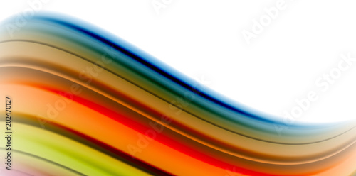 Gel jelly fluid flowing liquid rainbow style colours  wave abstract background  modern minimal colorful design
