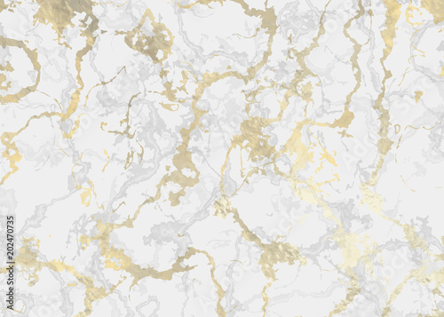 Marble with golden texture background