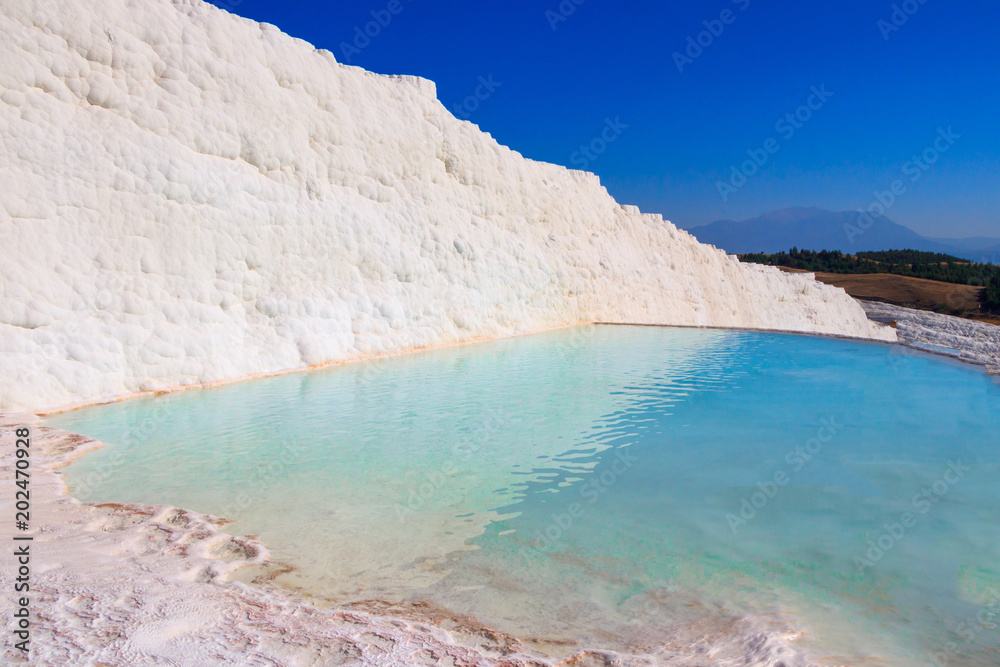 Fototapeta premium Pamukkale - Denizli, Turkey
