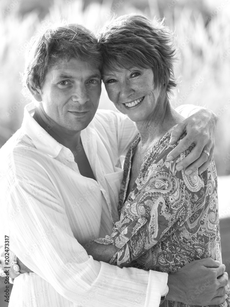 Couple D Amoureux Quarantaine Stock Photo Adobe Stock