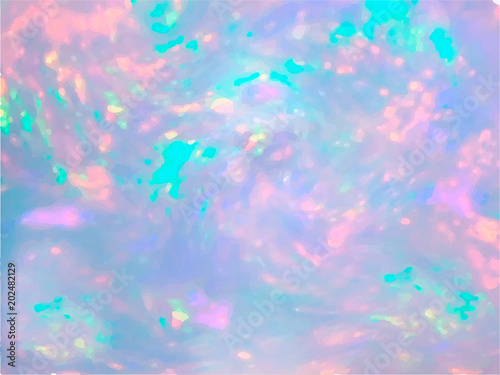 Opal gemstone background. Trendy Vector template for holiday des