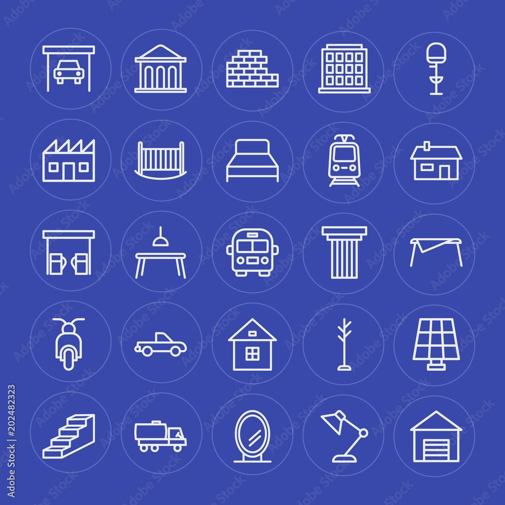 Modern Simple Set of transports, industry, buildings, furniture Vector outline Icons. Contains such Icons as frame, table, renewable, up and more on blue background. Fully Editable. Pixel Perfect. Modern Simple Set of transports, industry, buildings, furniture Vector outline Icons. Contains such Icons as frame, table, renewable, up and more on blue background. Fully Editable. Pixel Perfect.