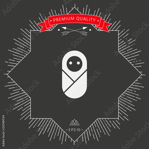 Infant, neonate, newborn icon