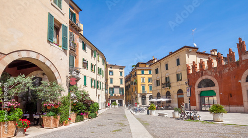 View of the downtown streets in Verona © johnkruger1