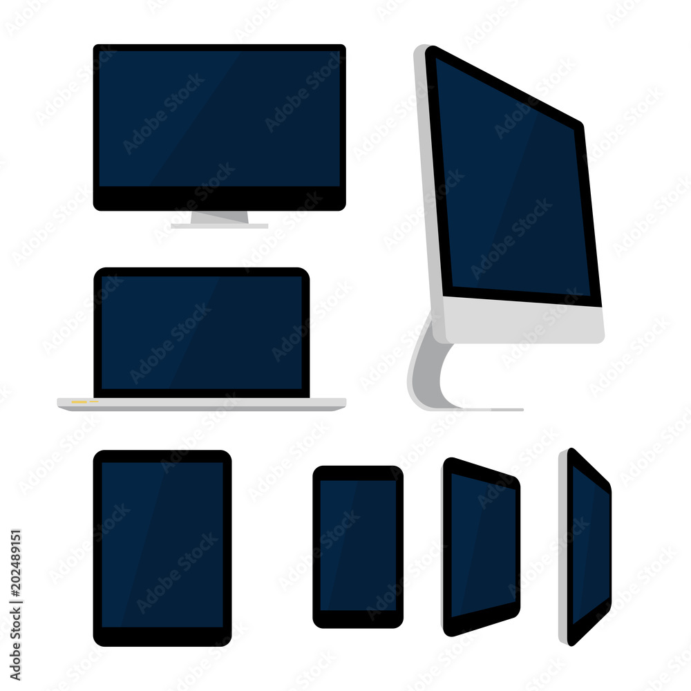 Viele mobile Geräte