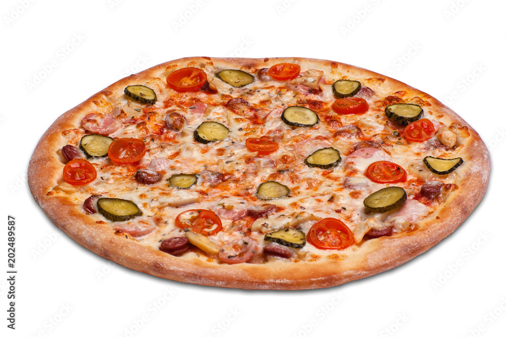 Pizza. View from above Pizza. View from above