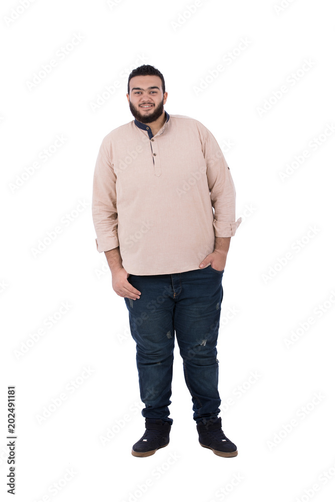 unfitness man standing unfitness man standing