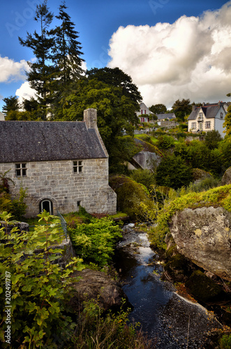 Watermill of Huelgoat, Brittany
