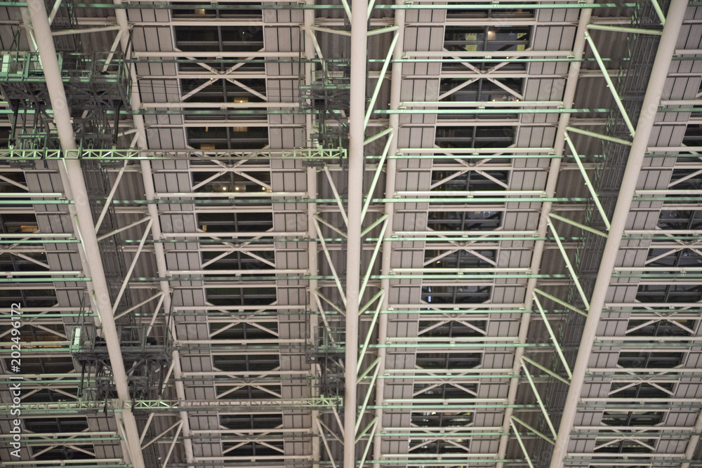 大阪駅の天井