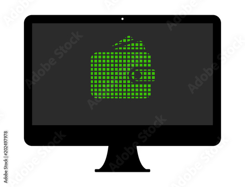 Pixel Icon PC - Geldbeutel