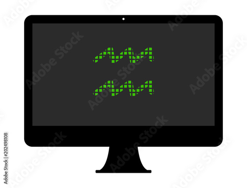 Pixel Icon PC - Sternzeichen - Wassermann
