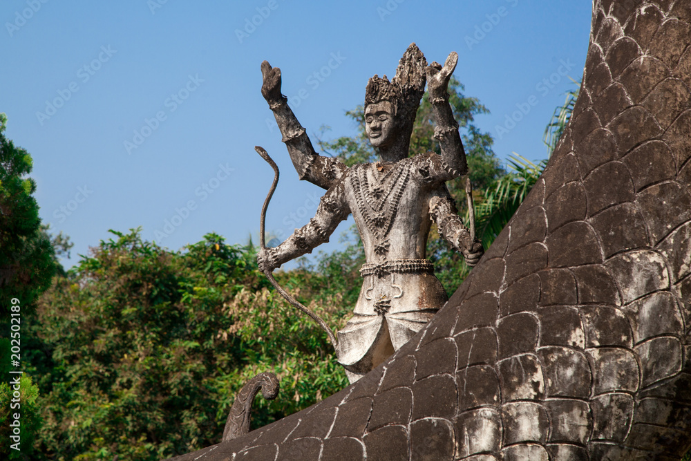 Obraz premium Buddha Park, Vientiane, Laos