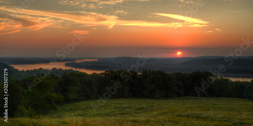 View of the Ohio River in Kentucky