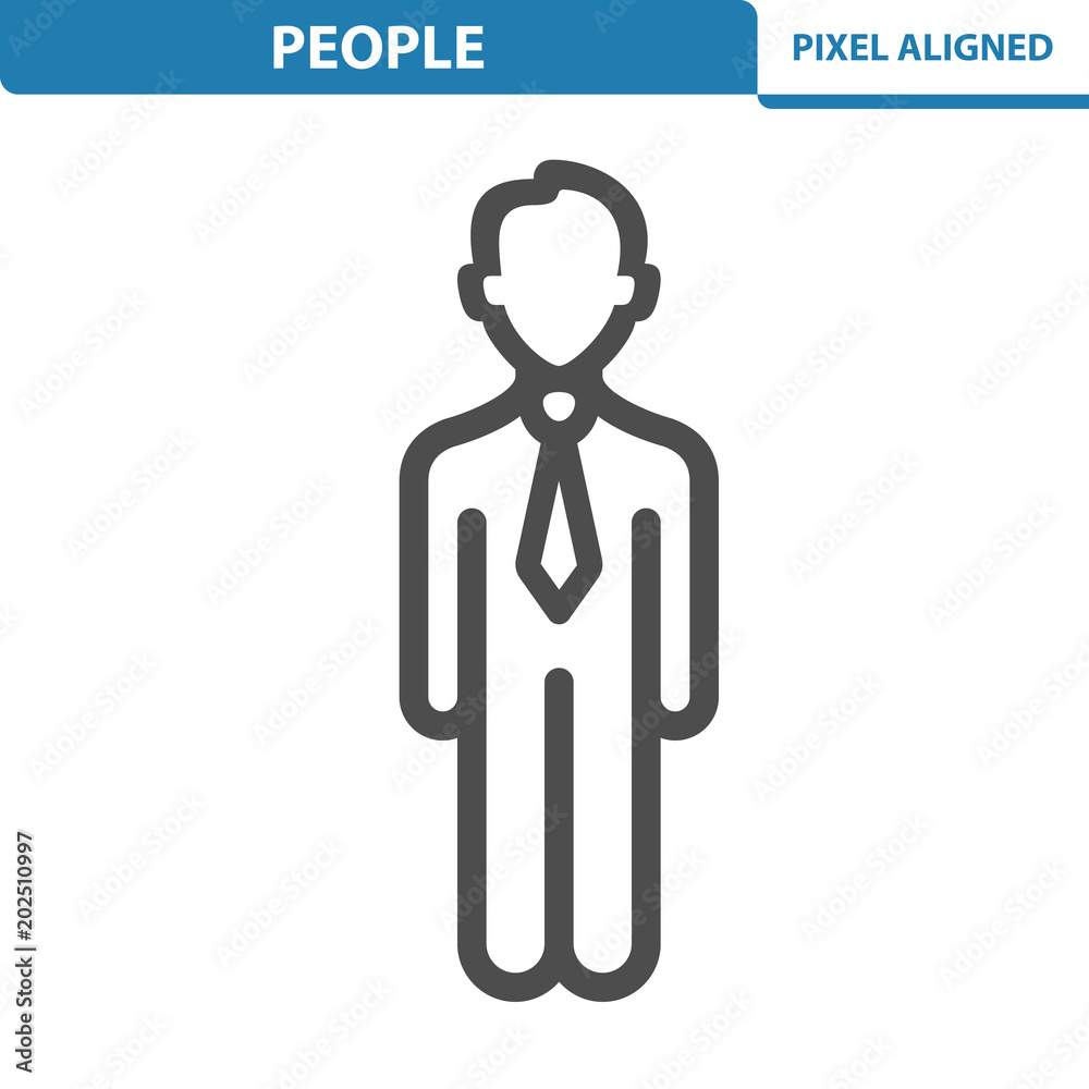 People Icon. Professional, pixel perfect icon. EPS 10 format. People Icon. Professional, pixel perfect icon. EPS 10 format.