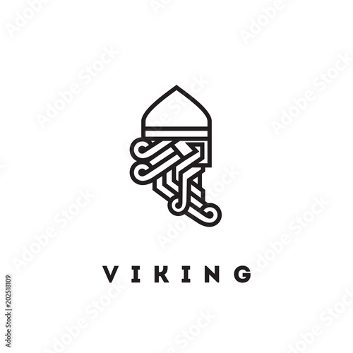 Viking vector Head