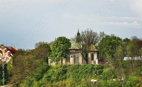 Parish church of Saint Nicholas Bishop Mikolaja Biskupa in Lublin. Poland photo