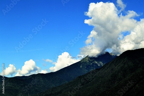 The mountains of the Red Glade. Sochi.