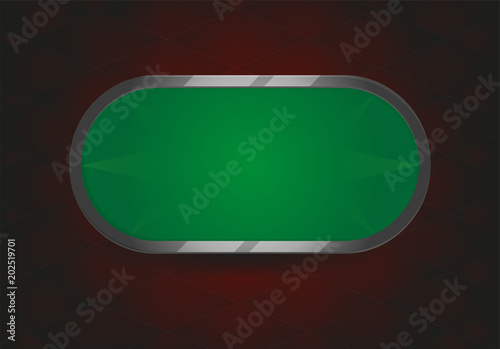 vector illustration of poker or black jack table. playing field in poker or black jack