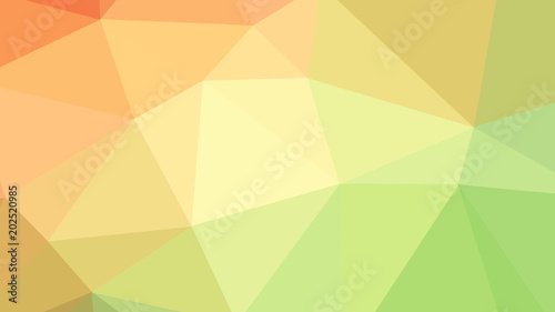 8K Abstract Triangle Polygon Colorful Background