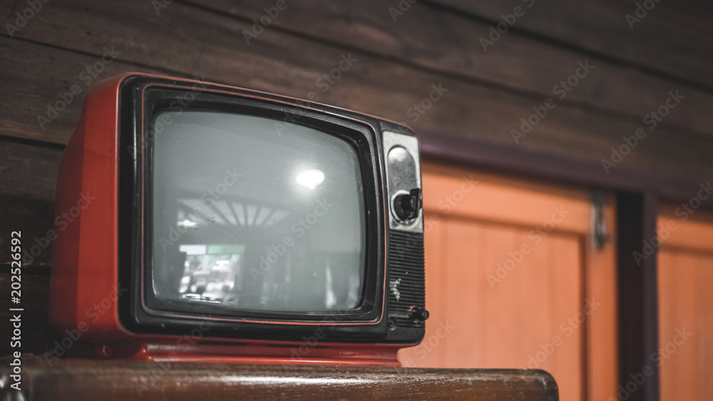 Vintage Portable Television 