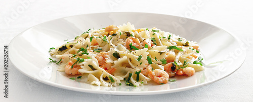 shrimps with pasta