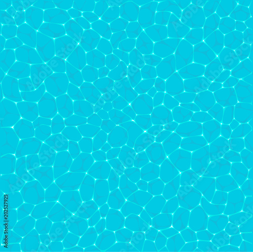 Top view lagoon sea water