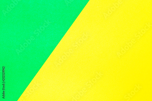 Green and yellow color paper texture background. Trend colors, geometric paper background. Colorful of soft paper background.