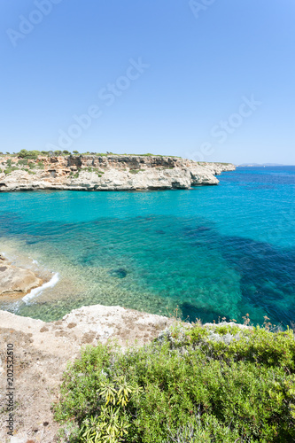 Calas de Mallorca, Mallorca - A wonderful view onto the bay of Calas de Mallorca © tagstiles.com