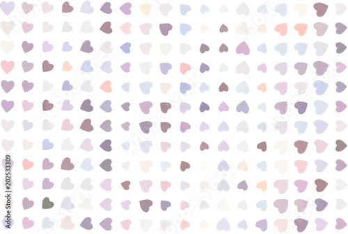 Conceptual background heart or love pattern for design. Repeat, digital, vector & like.