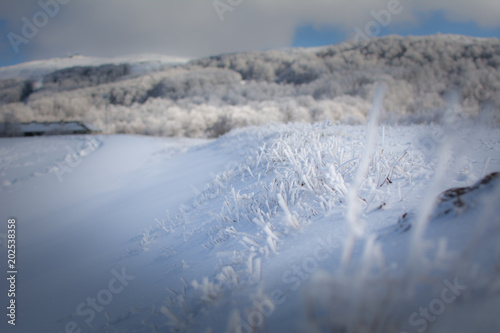 Dusk Winter landscape on mountain  © pasicevo