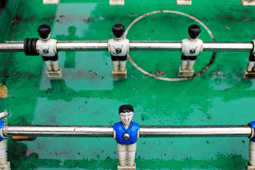 Outdoor table football game