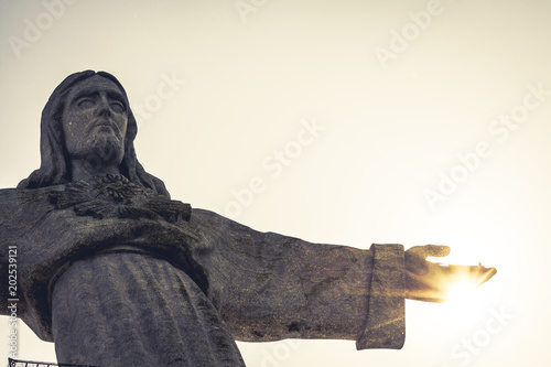 Jesus Christ monument in Lisbon - Portugal