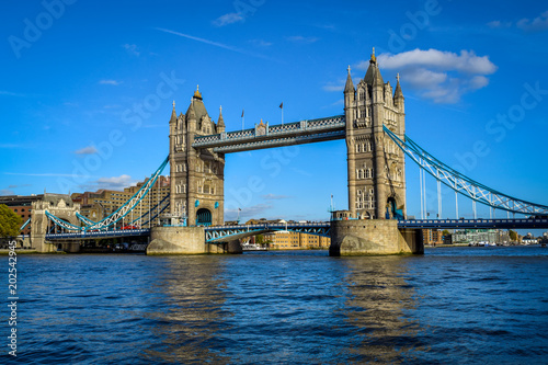 Tower Bridge London on a sunny day