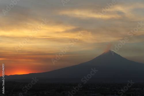 Volcano  arrebol © isis