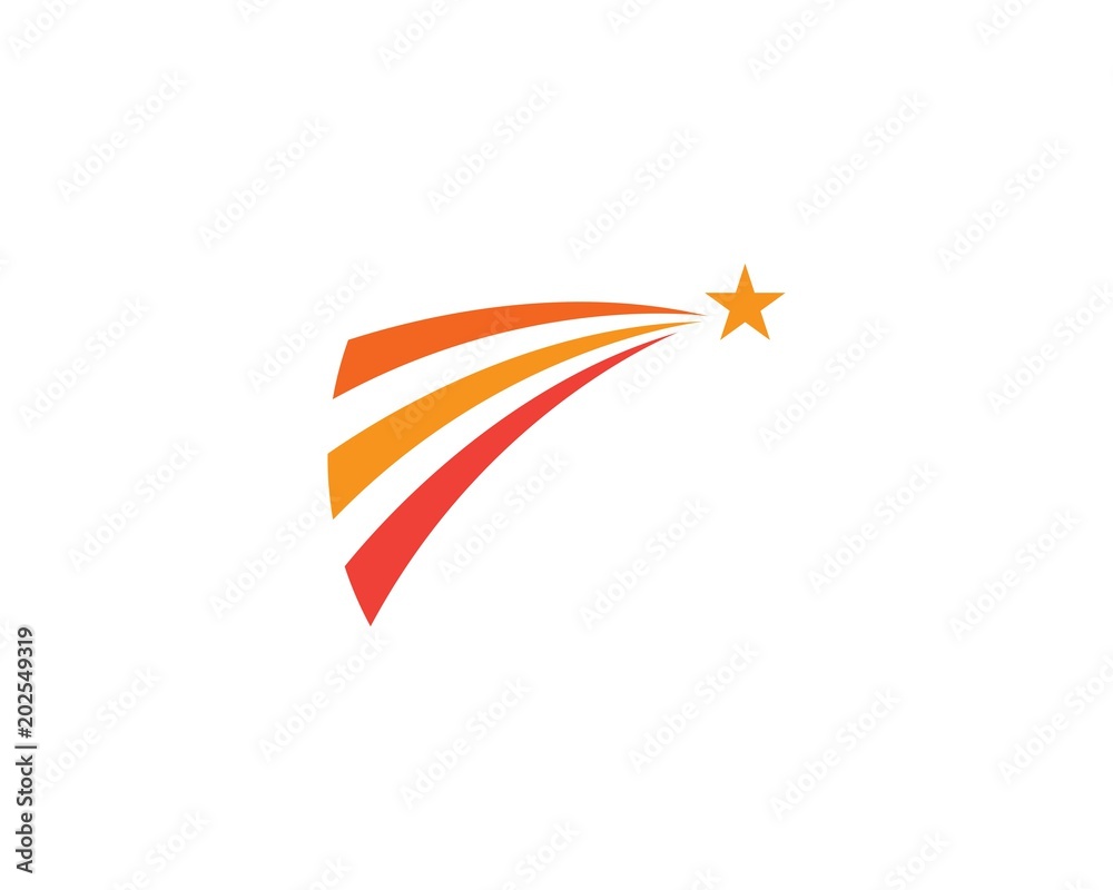 Obraz premium Star Logo Template