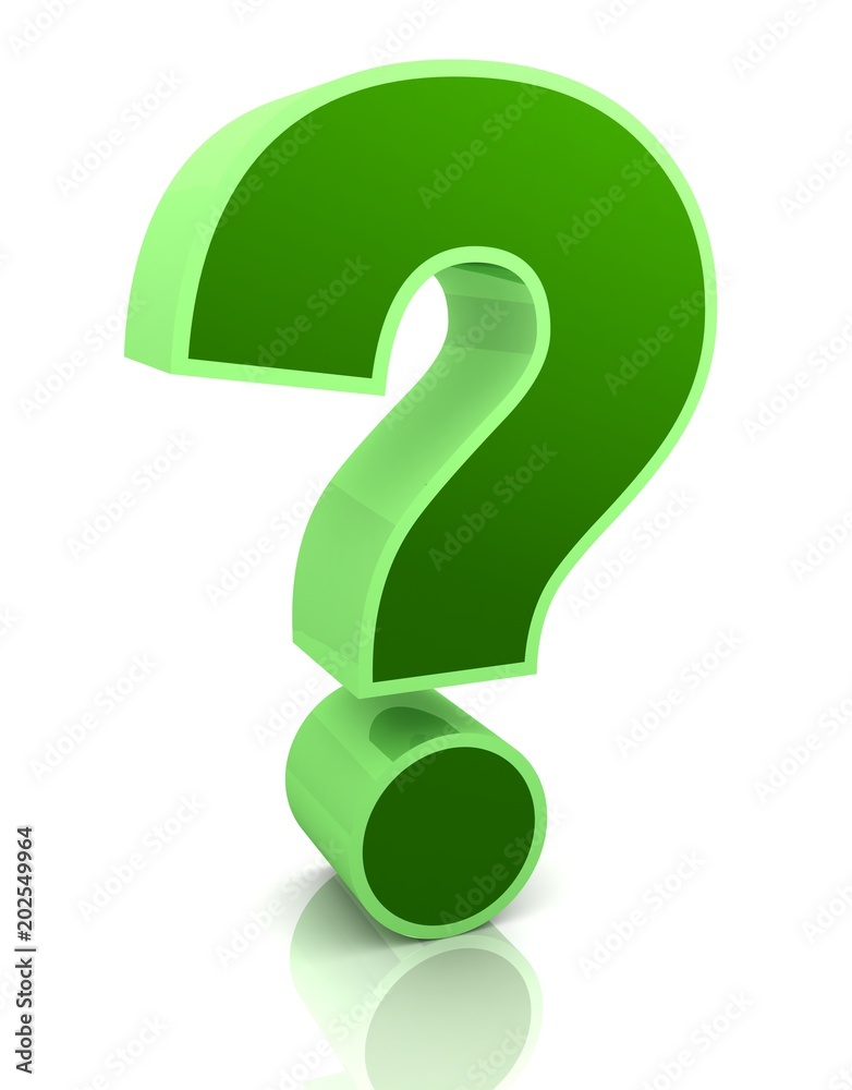 question mark 3d concept illustration question mark 3d concept illustration
