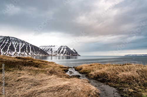 shore of the Atlantic Ocean in Iceland