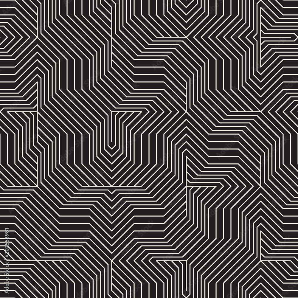 Vector seamless pattern. Modern stylish abstract texture. Repeating geometric tiles Vector seamless pattern. Modern stylish abstract texture. Repeating geometric tiles