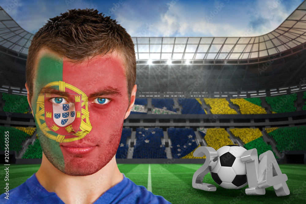 football player face paint