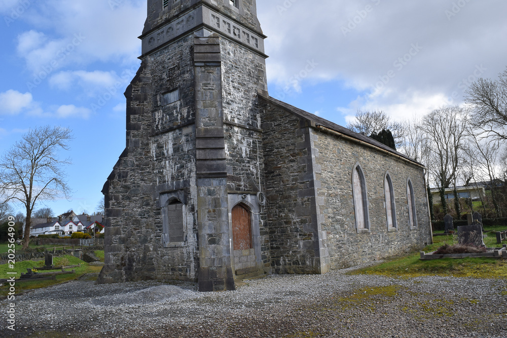 Fototapeta premium Stone Church Ruins