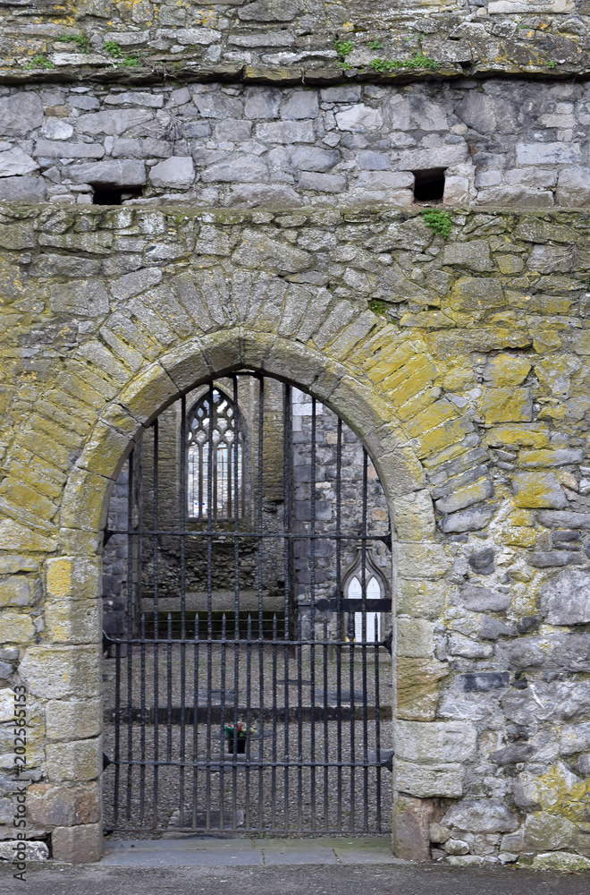 Iron Gate Stone Archway