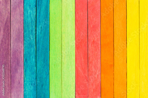 Colorful Wood plank texture background