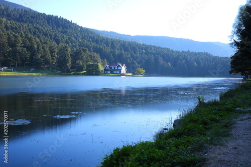 lake in mountains