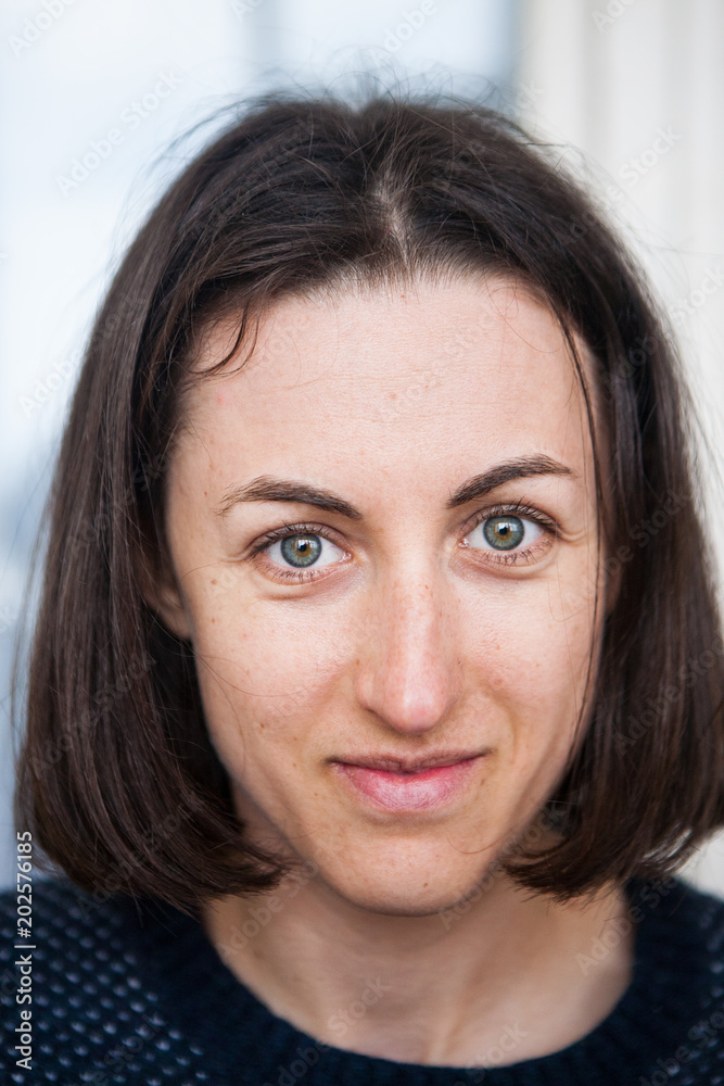 Portrait of a woman. Portrait of a woman.