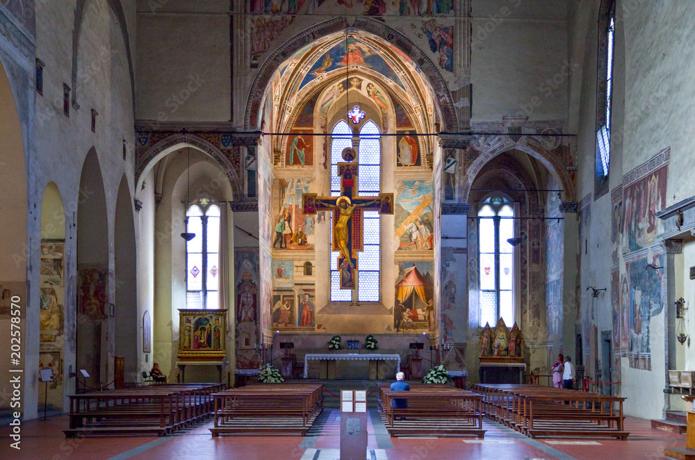 The architecture and the art of the city of Arezzo