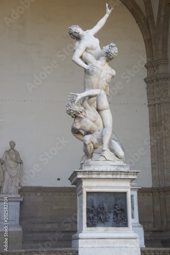 Beautiful sculpture in Italy