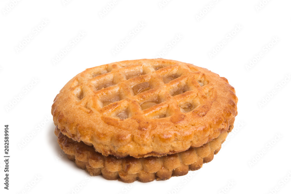 apple pie isolated