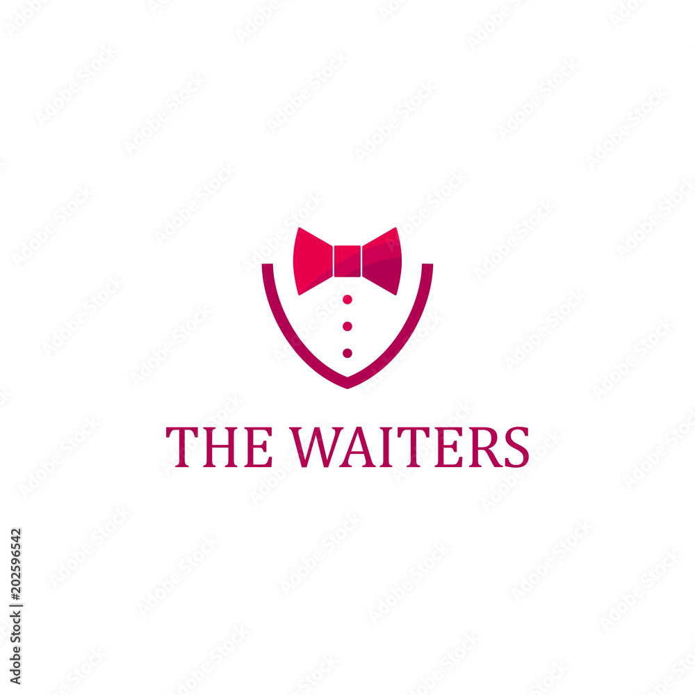 The Waiters Vector Template Design Illustration The Waiters Vector Template Design Illustration