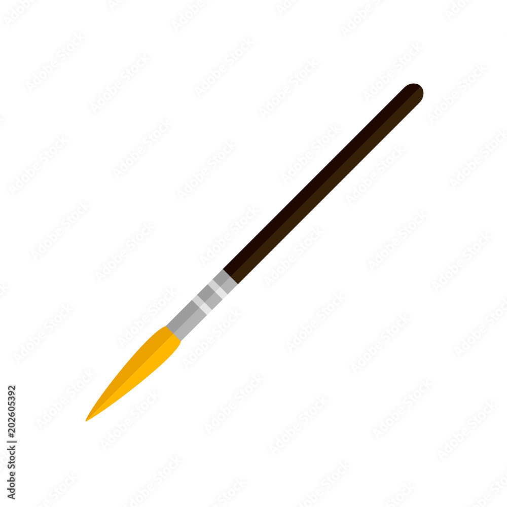 Fototapeta premium Simple Artist Brush Illustration